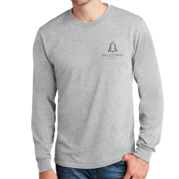 Optional Logo  - Long Sleeve Core Cotton Tee Thumbnail