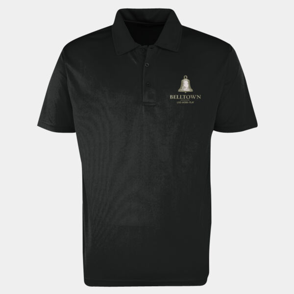 Optional Logo - PosiCharge ® Active Textured Polo Thumbnail