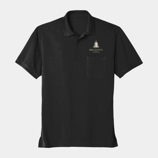 Optional Logo - Industrial Snag Proof Pique Pocket Polo Thumbnail