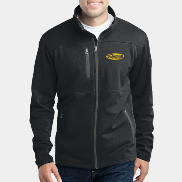 Optional Logo - Pique Fleece Jacket Thumbnail