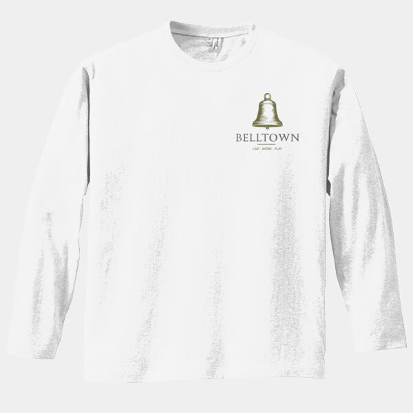 Optional Logo  - Perfect Weight ® Long Sleeve Tee Thumbnail