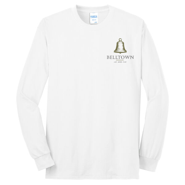 Optional Logo  - Tall Long Sleeve Core Blend Tee Thumbnail