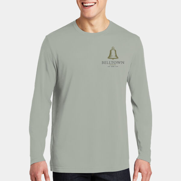 Optional Logo  - Long Sleeve PosiCharge ® Competitor ™ Cotton Touch ™ Tee Thumbnail