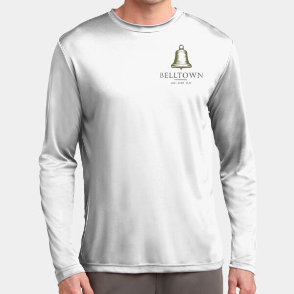 Optional Logo  - Long Sleeve PosiCharge ® Competitor™ Tee  Thumbnail