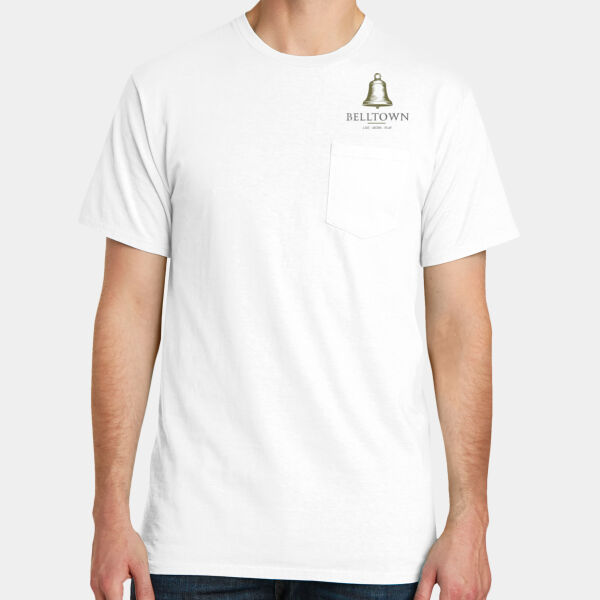Optional Logo  - Beach Wash ® Garment Dyed Pocket Tee Thumbnail