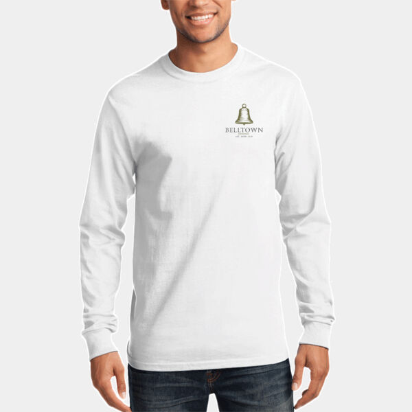 Optional Logo  - Long Sleeve Essential Tee Thumbnail