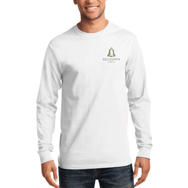 Optional Logo  - Long Sleeve Essential Tee Thumbnail