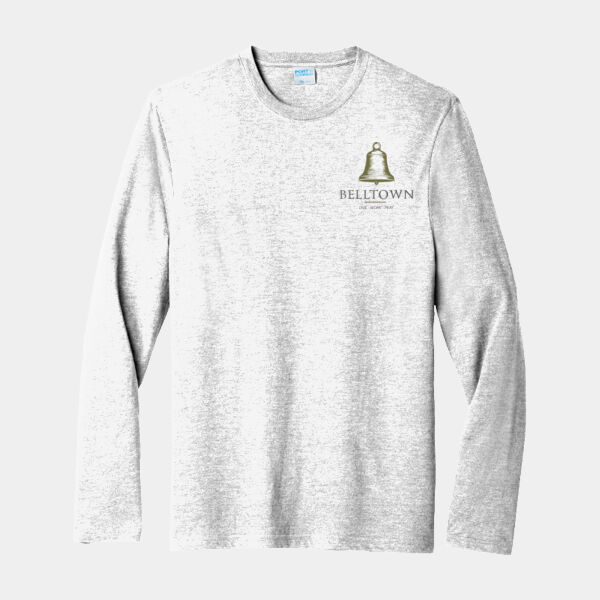 Optional Logo  - Long Sleeve Fan Favorite ™ Blend Tee Thumbnail