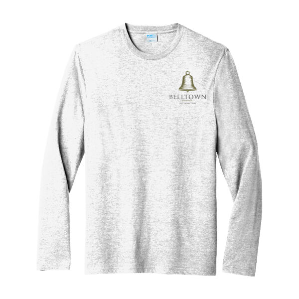 Optional Logo  - Long Sleeve Fan Favorite ™ Blend Tee Thumbnail
