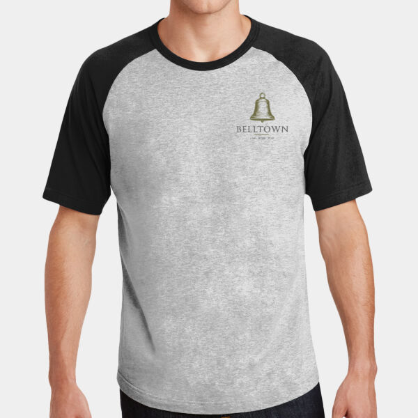 Optional Logo  - Short Sleeve Colorblock Raglan Jersey Thumbnail