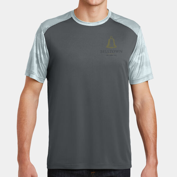 Optional Logo  - CamoHex Colorblock Tee Thumbnail