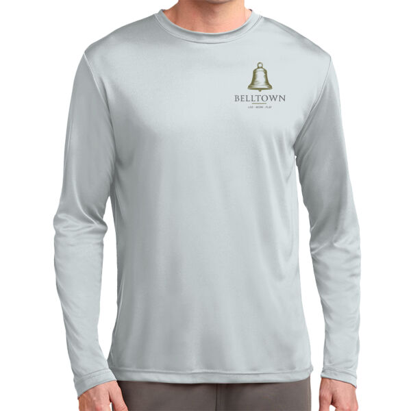 Optional Logo  - Tall Long Sleeve PosiCharge ® Competitor™ Tee Thumbnail
