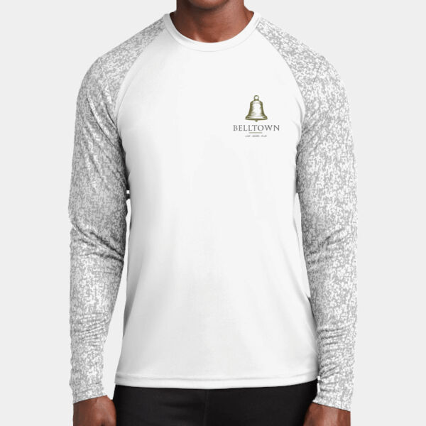 Optional Logo  - Long Sleeve Digi Camo Tee Thumbnail