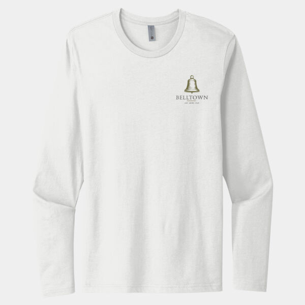 Optional Logo  - Cotton Long Sleeve Tee Thumbnail