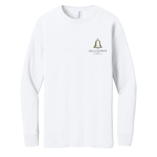 Optional Logo  - Premium Blend Ring Spun Long Sleeve T Shirt Thumbnail