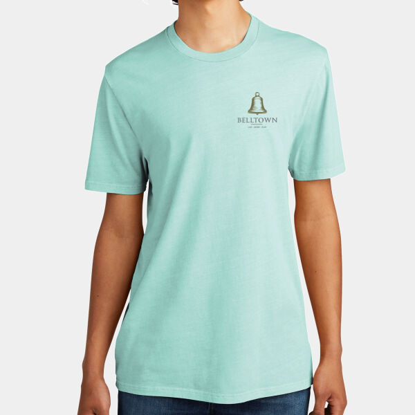 Optional Logo  - Unisex Mineral Dye Organic Cotton Tee Thumbnail