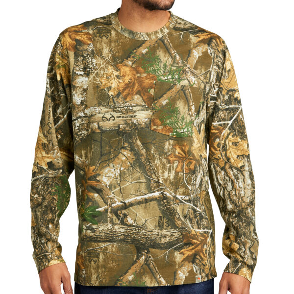 Optional Logo  - Realtree ® Long Sleeve Pocket Tee Thumbnail