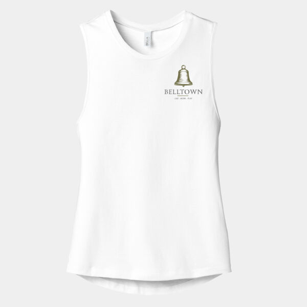 Optional Logo  - Women's Jersey Muscle Tank Thumbnail