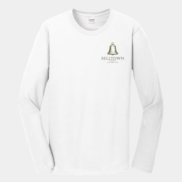Optional Logo  - Softstyle ® Long Sleeve T Shirt Thumbnail