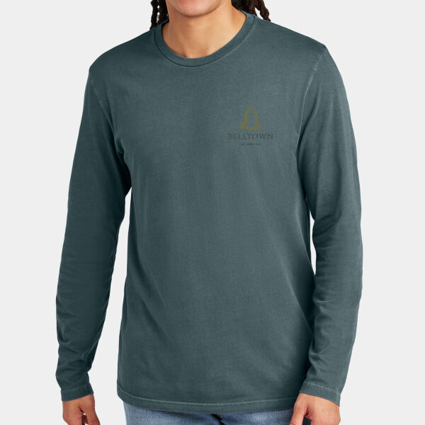 Optional Logo  - Wash Long Sleeve Tee Thumbnail
