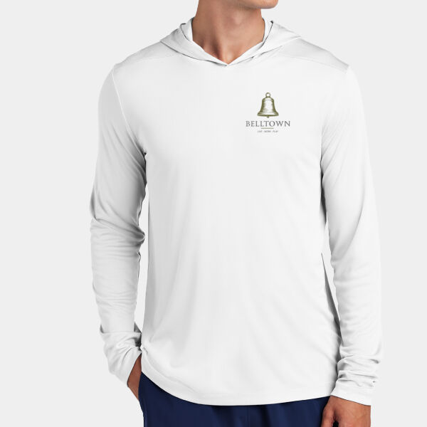 Optional Logo  - Posi UV ® Pro Long Sleeve Hoodie Thumbnail