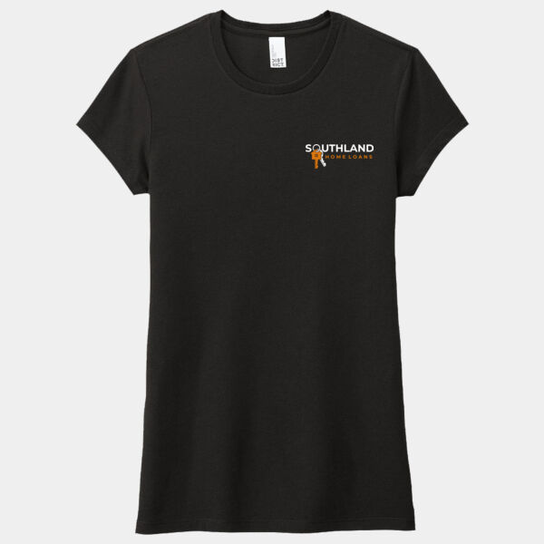 Optional Logo - Women's Fitted Perfect Tri ® Tee Thumbnail