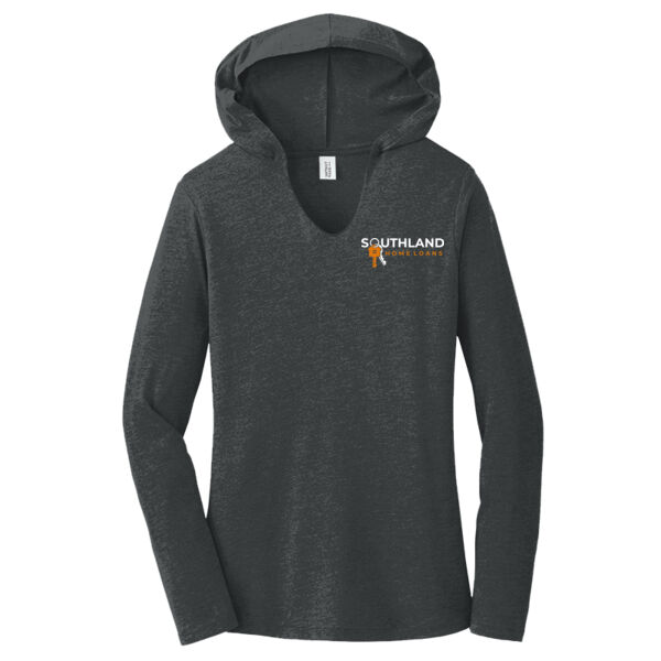 Optional Logo - Women's Perfect Tri ® Long Sleeve Hoodie Thumbnail