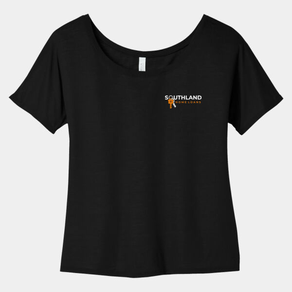Optional Logo - Women's Slouchy Tee Thumbnail