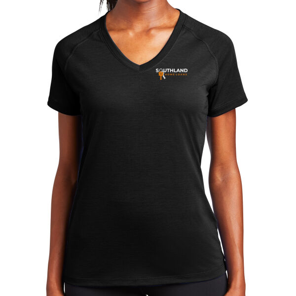 Optional Logo - Ladies Ultimate Performance V Neck Thumbnail