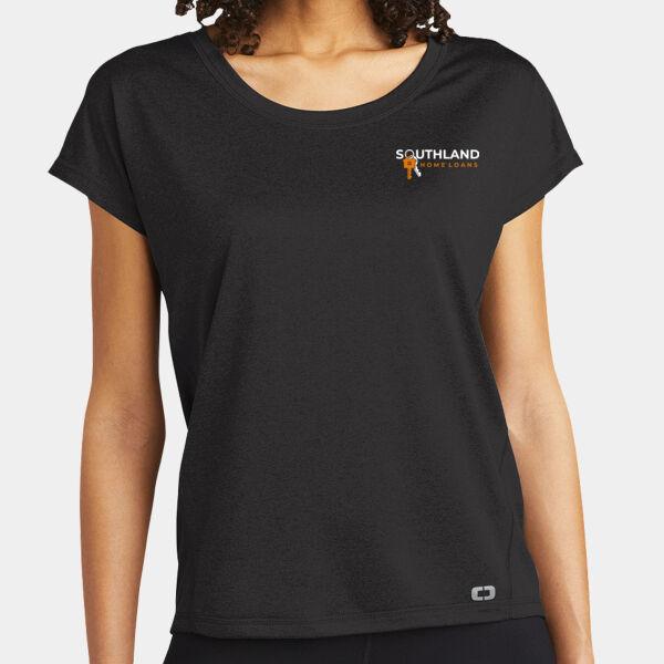 Optional Logo - Endurance Ladies Pulse Dolman Tee Thumbnail