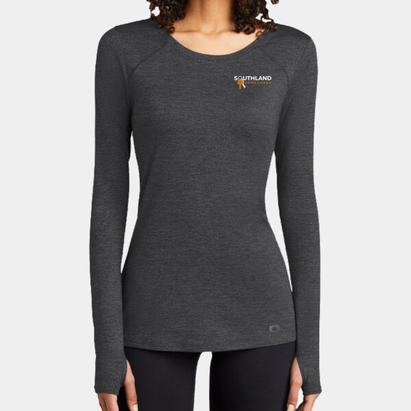 Optional Logo - Endurance Ladies Force Long Sleeve Tee Thumbnail