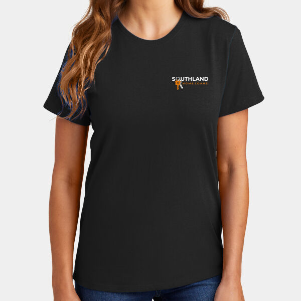 Optional Logo - Ladies Essential Tee Thumbnail