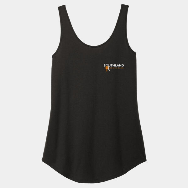 Optional Logo - Women's Perfect Tri ® Relaxed Tank Thumbnail