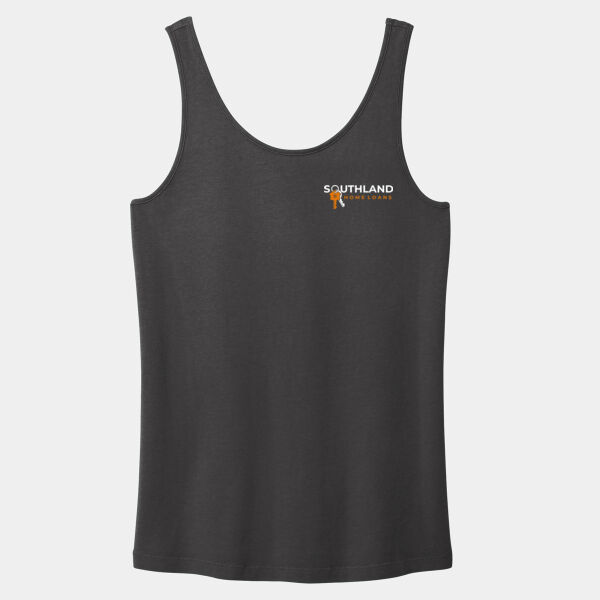 Optional Logo - Ladies Beach Wash ® Garment Dyed Tank Thumbnail