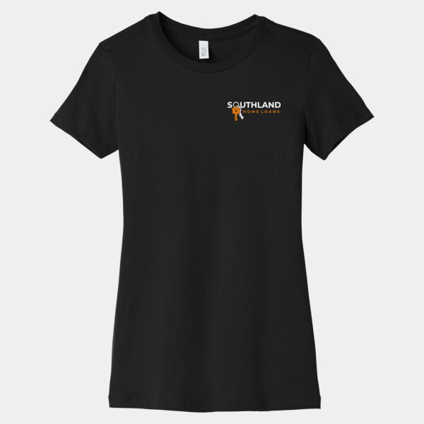 Optional Logo - Women's Slim Fit Tee Thumbnail