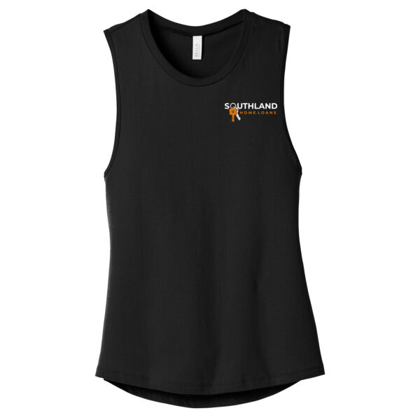 Optional Logo - Women's Jersey Muscle Tank Thumbnail