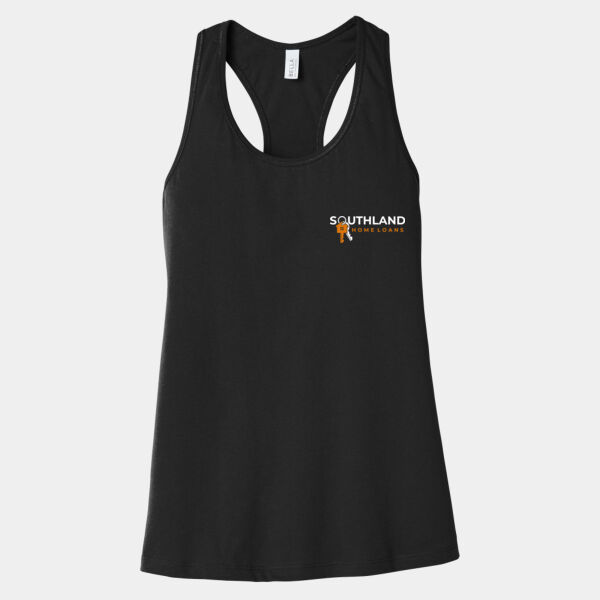 Optional Logo - Women's Jersey Racerback Tank Thumbnail