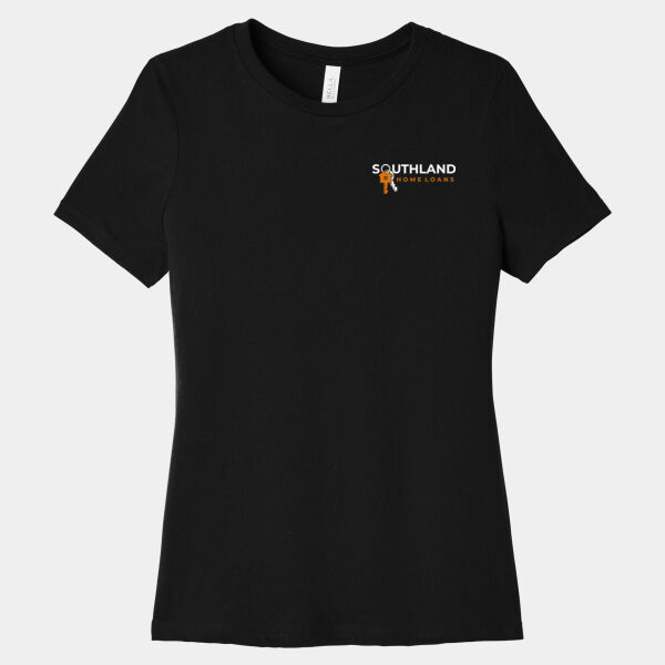 Optional Logo - Women's Relaxed Jersey Short Sleeve Tee Thumbnail