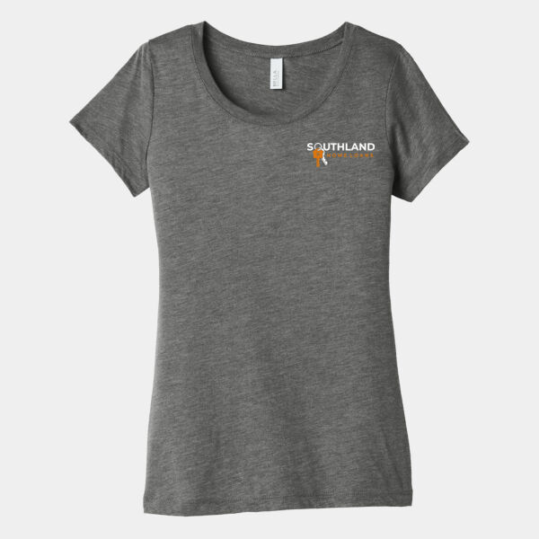Optional Logo - Women's Triblend Short Sleeve Tee Thumbnail