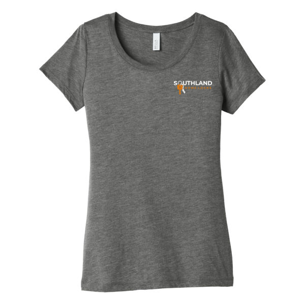 Optional Logo - Women's Triblend Short Sleeve Tee Thumbnail