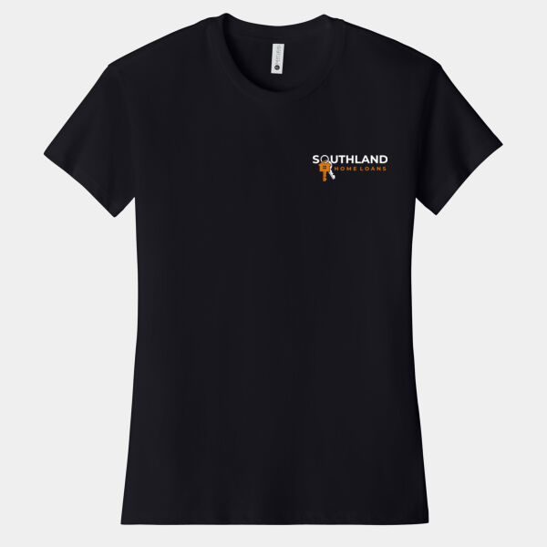 Optional Logo - Women's CVC Relaxed Tee Thumbnail