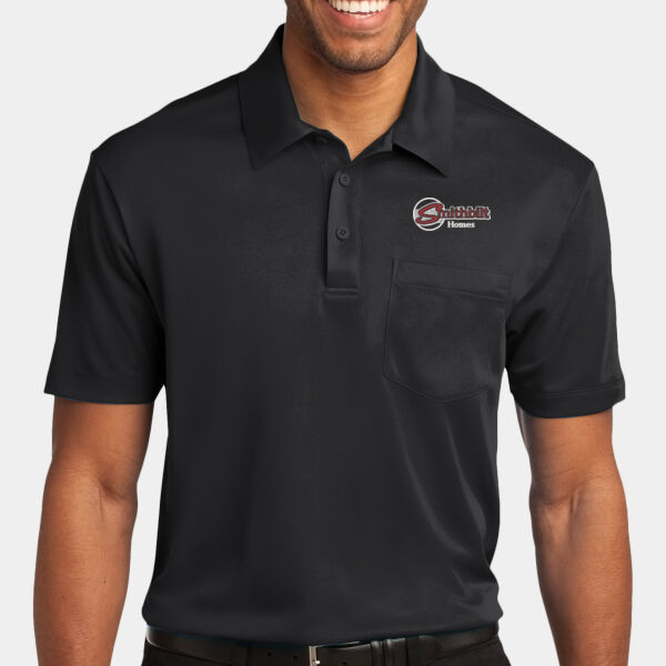 Optional Logo Embroidered - Silk Touch™ Performance Pocket Polo Thumbnail