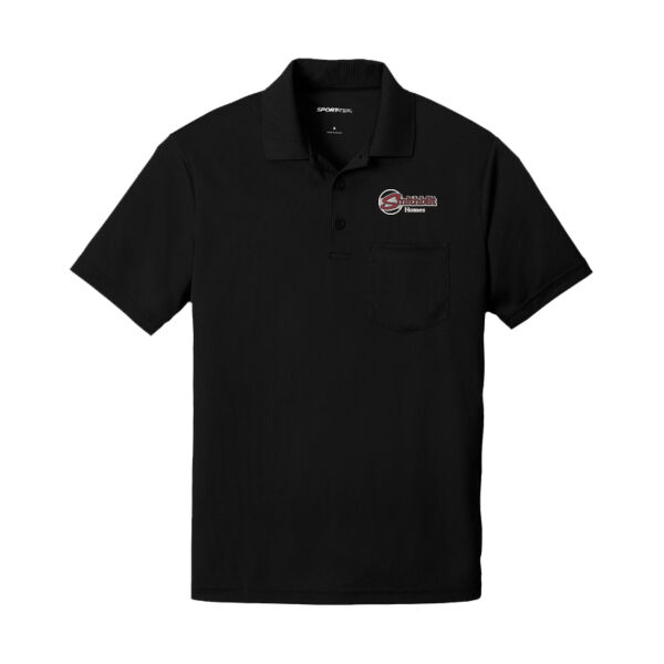 Optional Logo Embroidered - PosiCharge ® RacerMesh ® Pocket Polo Thumbnail