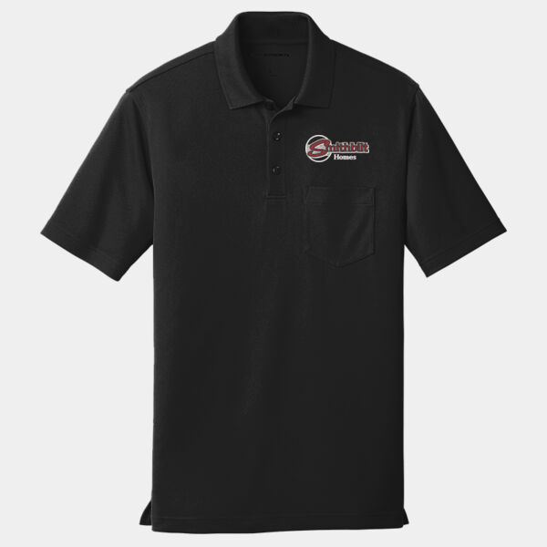 Optional Logo Embroidered - Dry Zone ® UV Micro Mesh Pocket Polo Thumbnail