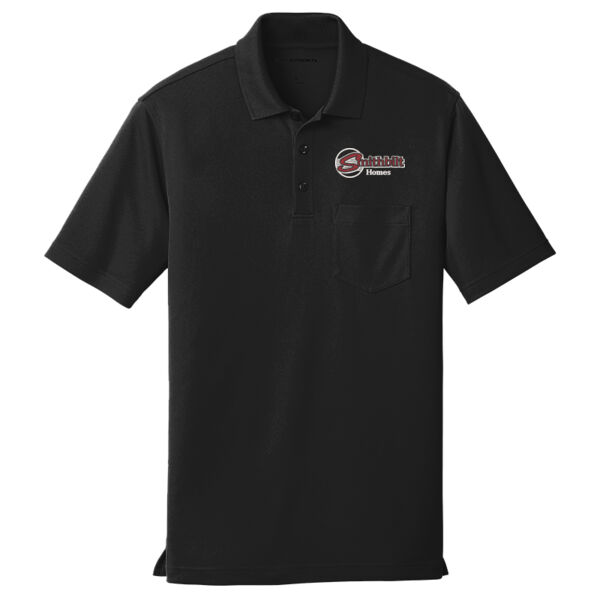 Optional Logo Embroidered - Dry Zone ® UV Micro Mesh Pocket Polo Thumbnail
