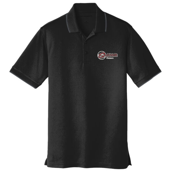 Optional Logo Embroidered - Dry Zone ® UV Micro Mesh Tipped Polo Thumbnail