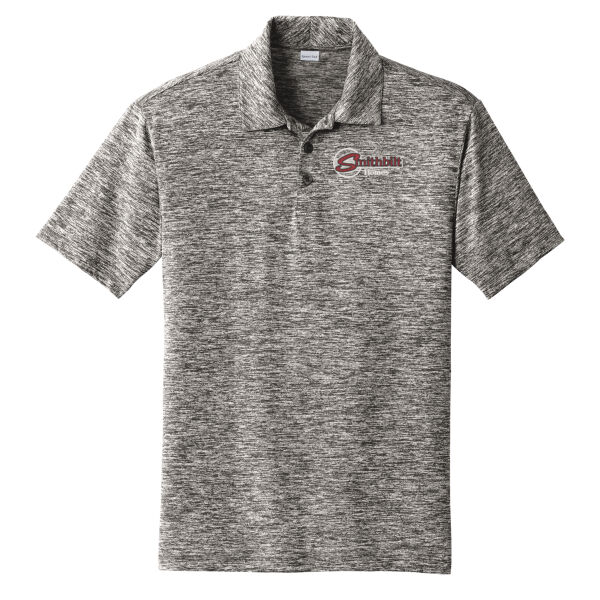 Optional Logo Embroidered - PosiCharge ® Electric Heather Polo Thumbnail