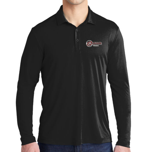 Optional Logo Embroidered - Posi UV ® Pro Long Sleeve Polo Thumbnail