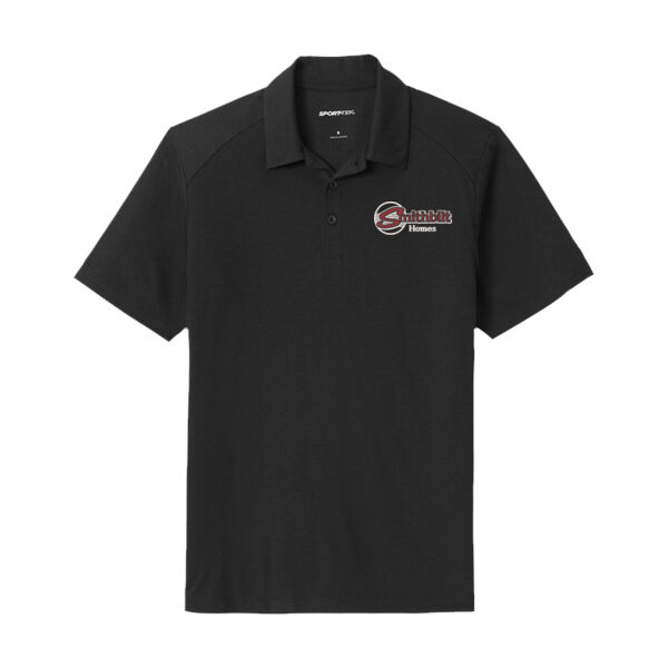 Optional Logo Embroidered - PosiCharge ® Tri Blend Wicking Polo Thumbnail