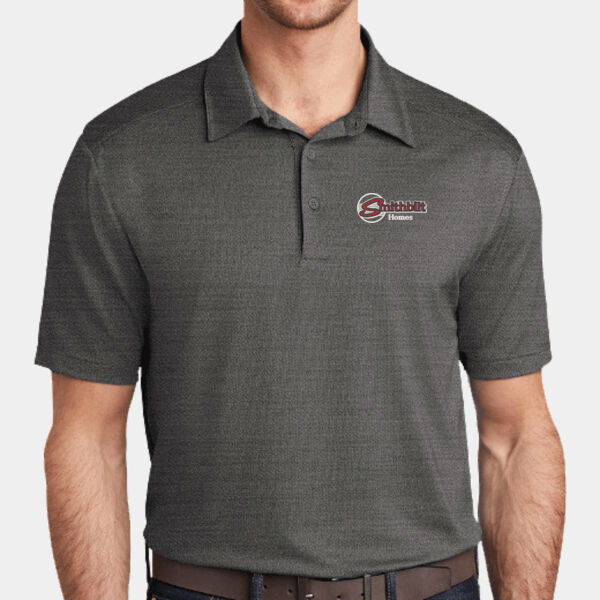 Optional Logo Embroidered - Stretch Heather Polo Thumbnail